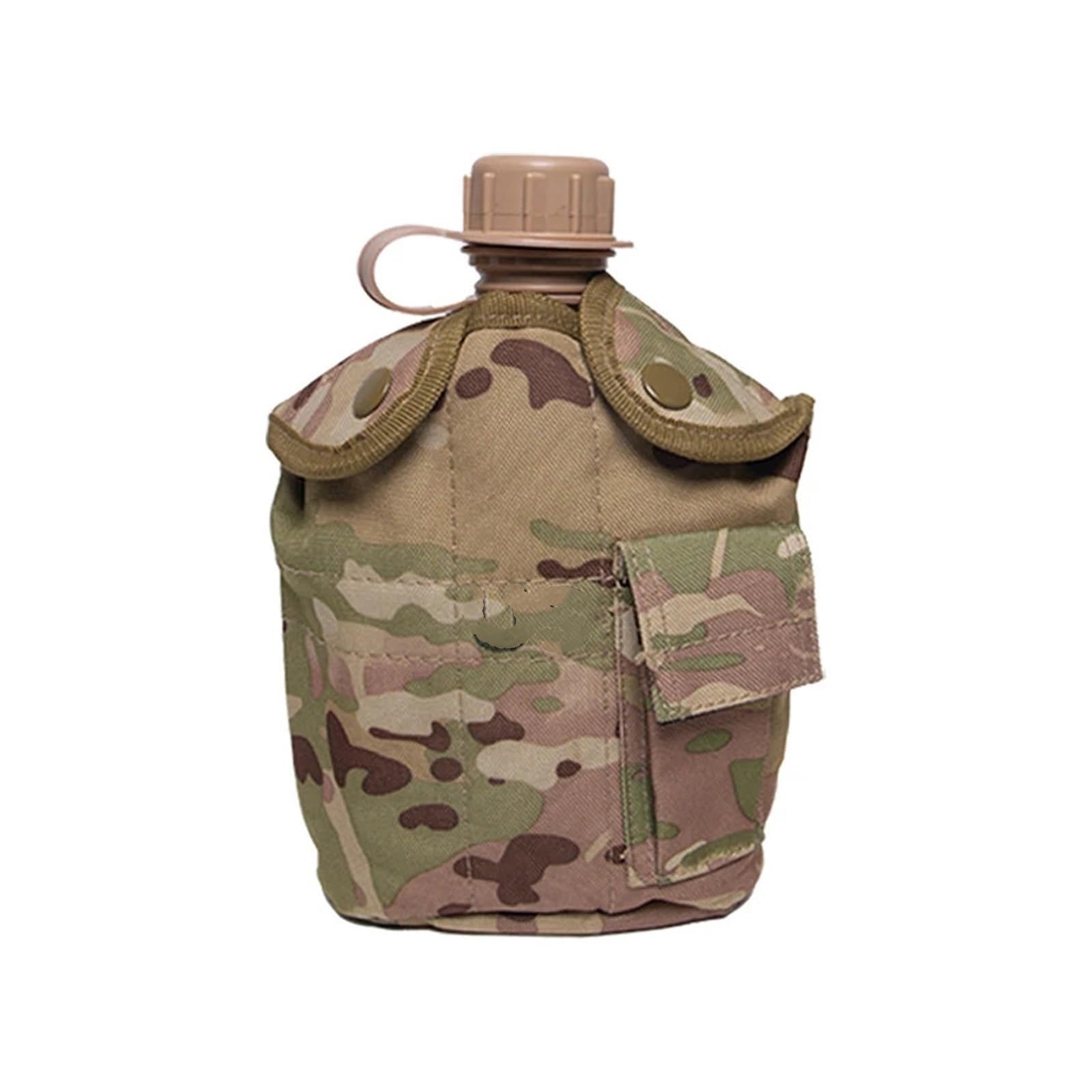 GCHGFJFD Canteen Bottle Camping Hikings Cycling Backpacking Survival Outdoor Water Bottle Kettle Sports Bottles 1L Large Capacity