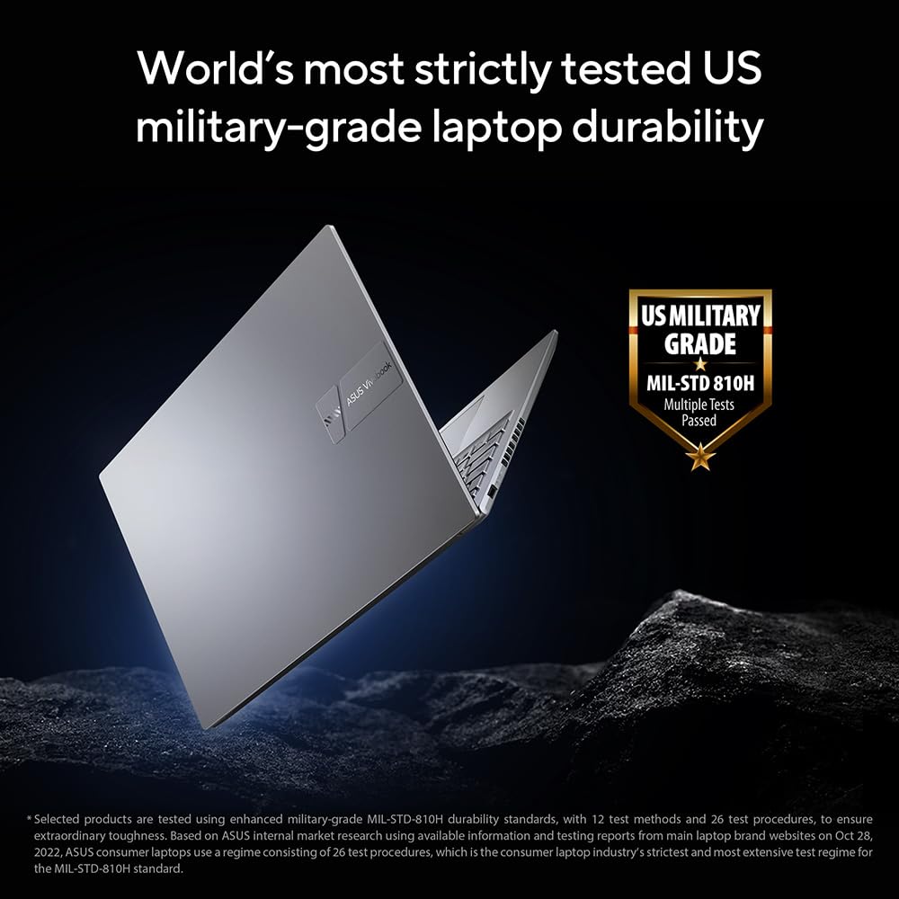 ASUS Vivobook 16 X1605VA Laptop | 16.0" WUXGA 16:10 Screen | Intel Core i9-13900H | 16GB RAM | 1TB PCIe SSD | UK Layout Backlit Keyboard | Windows 11 — view 6