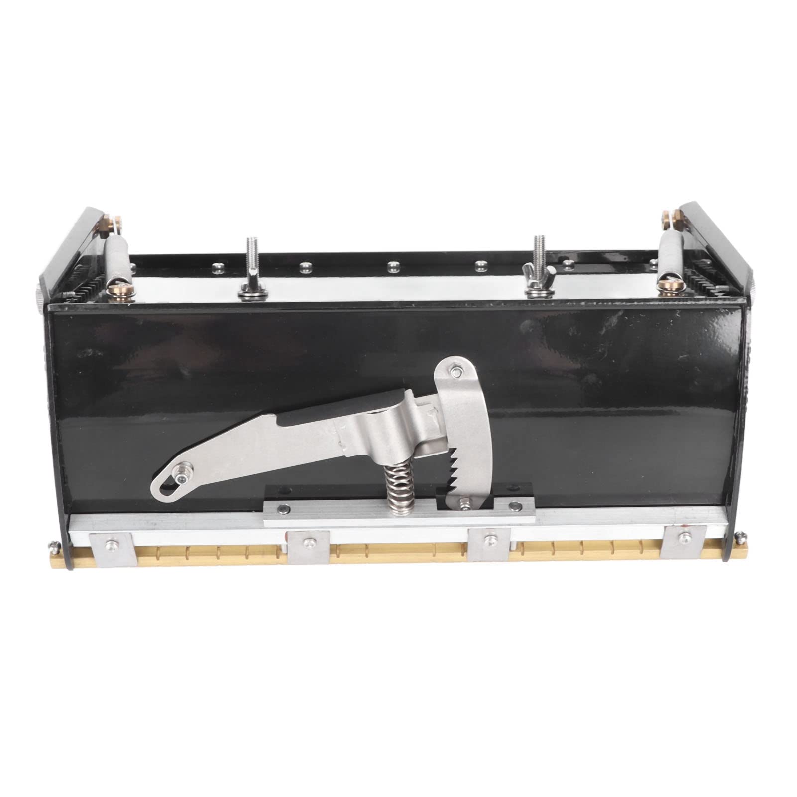 Scatola di Finitura per Cartongesso Strumento Efficiente per Intonacare le Pareti per la Pittura Murale Domestica Lega di Alluminio Nera (10 pollici)