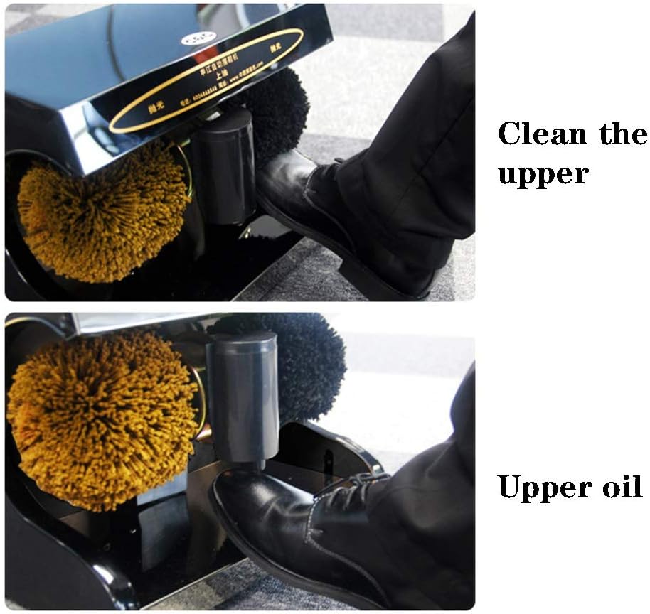 Electric Shoe Polisher, Shoe Polisher, Home Hotel Bank Public Place Electric Shoe Polisher (Color: e- Polisher (Color: Black) (Black)
