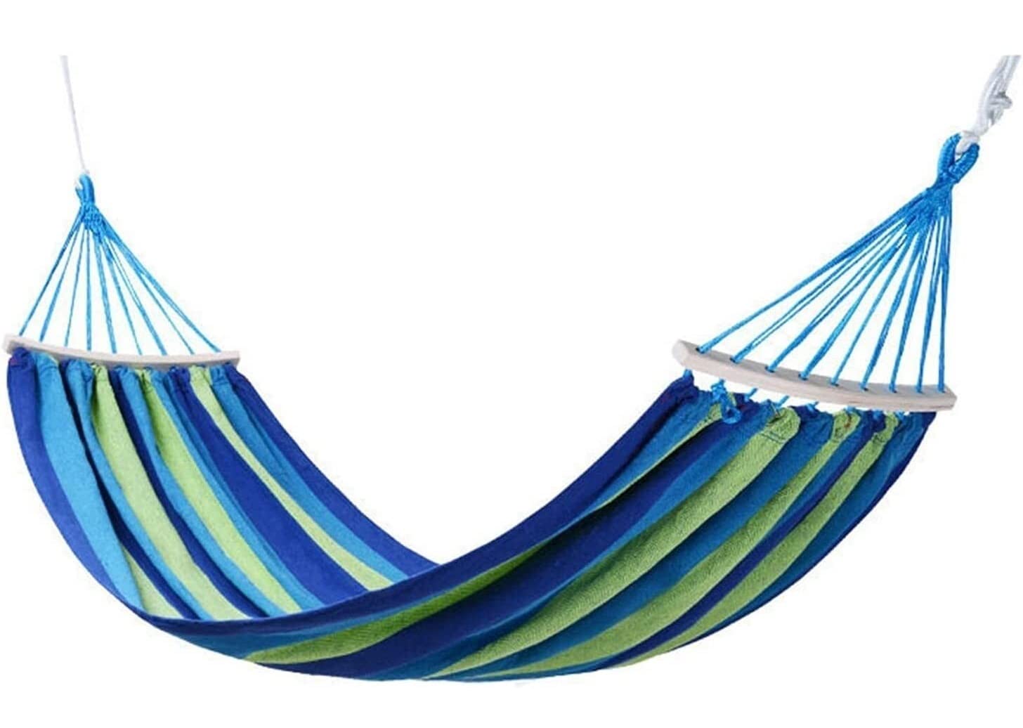 Hammock Swing Outdoor Bed Outdoor Camping Travel Hammock Thick Canvas Adult Anti-Rollover Swing For Indoor Gardens Easy Setup(B,190 * 100cm)