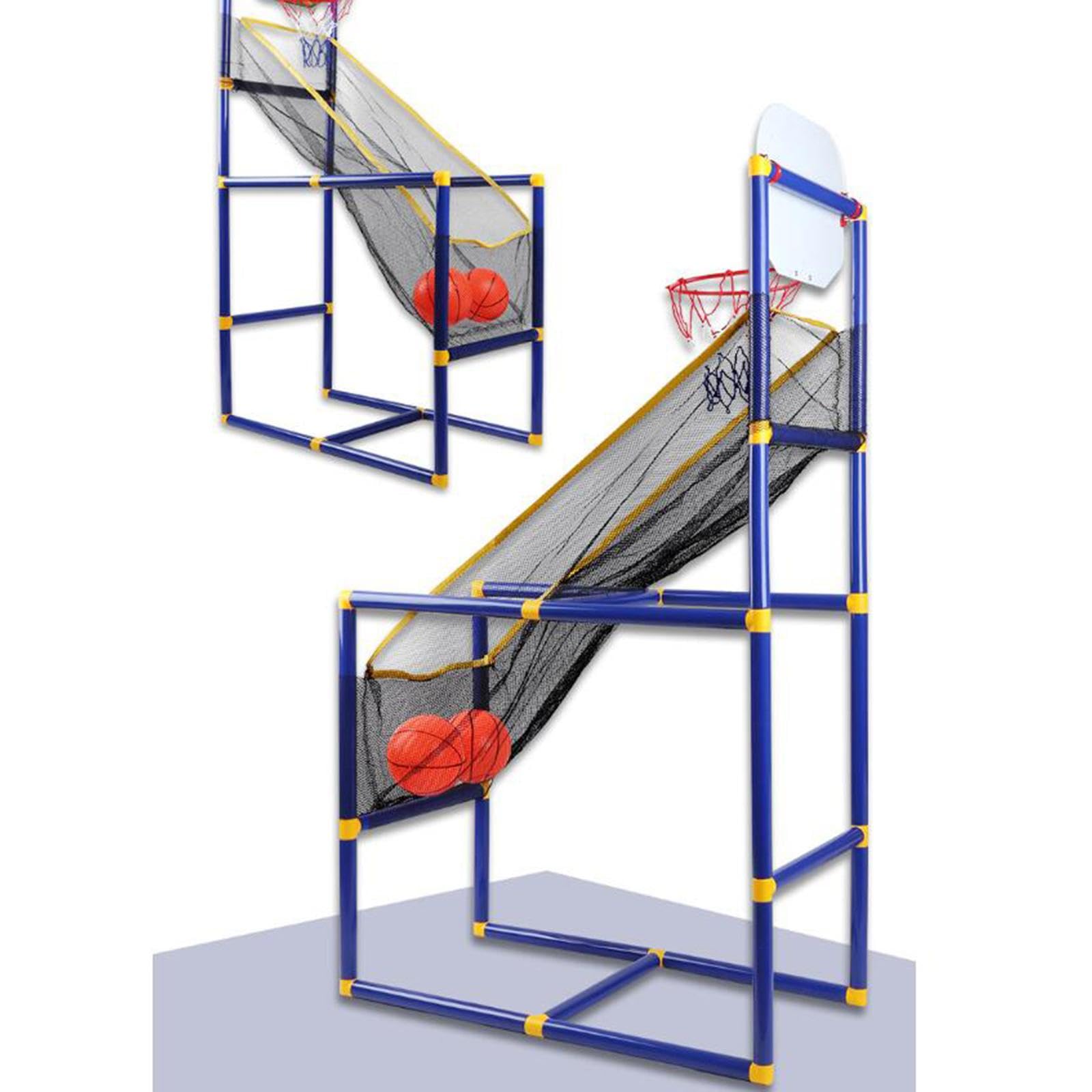 Harilla Kids Arcade Basketball Game Set Basketball Shooting Machine Kids Indoor Basketball Hoop Sport Play Kids Basket Goal with Balls and Hoop Adjustable Heights for Gift Age 3 4 5 6 7 8 Years - Image 4