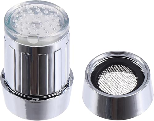 Miniatura 1 de YARNOW Grifo luminoso grifo de agua al aire libre grifo de agua al aire libre grifo cascada grifo del fregadero LED grifo de baño luz LED