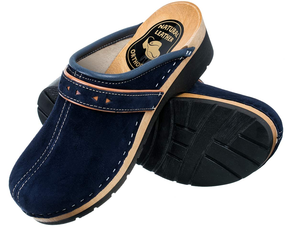 ESTRO Zuecos De Madera para Mujer Calzado Sanitario De Trabajo CDL05