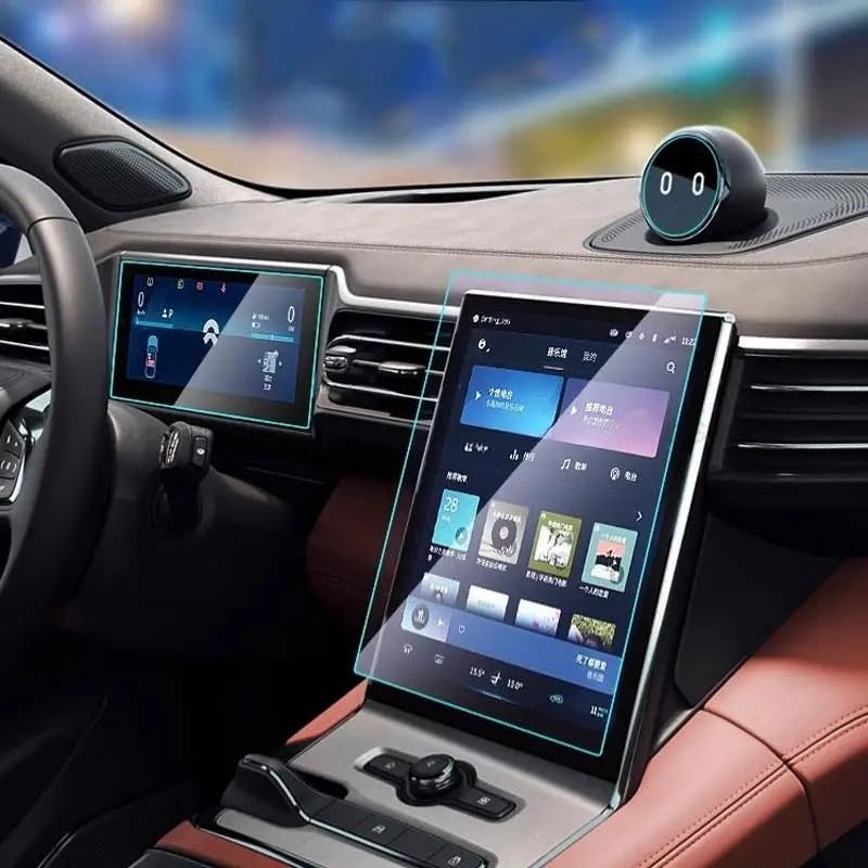 Verre trempé de navigation pour NIO ET7 protection d'écran premium anti-rayures 2021 2022