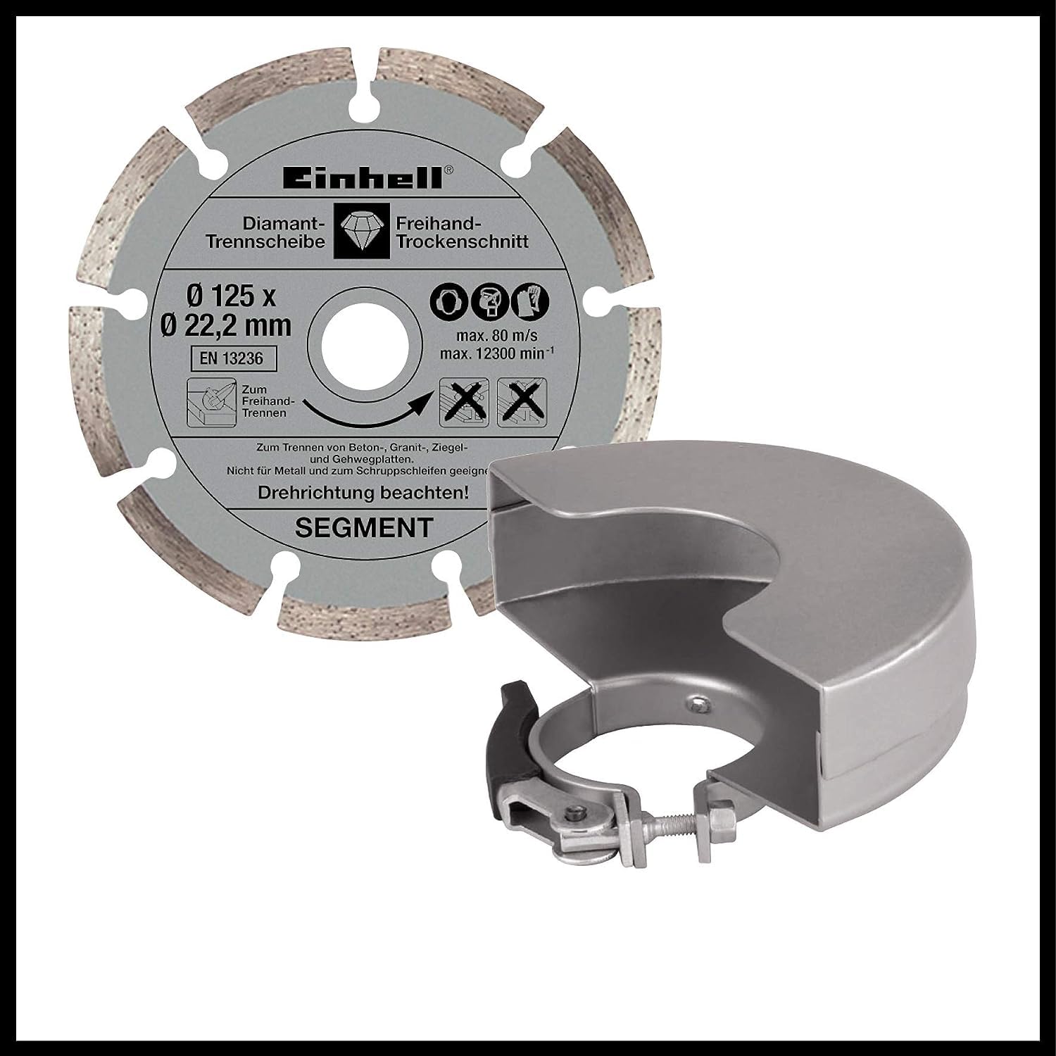 Einhell Meuleuse d’angle TE-AG 125/750 Kit