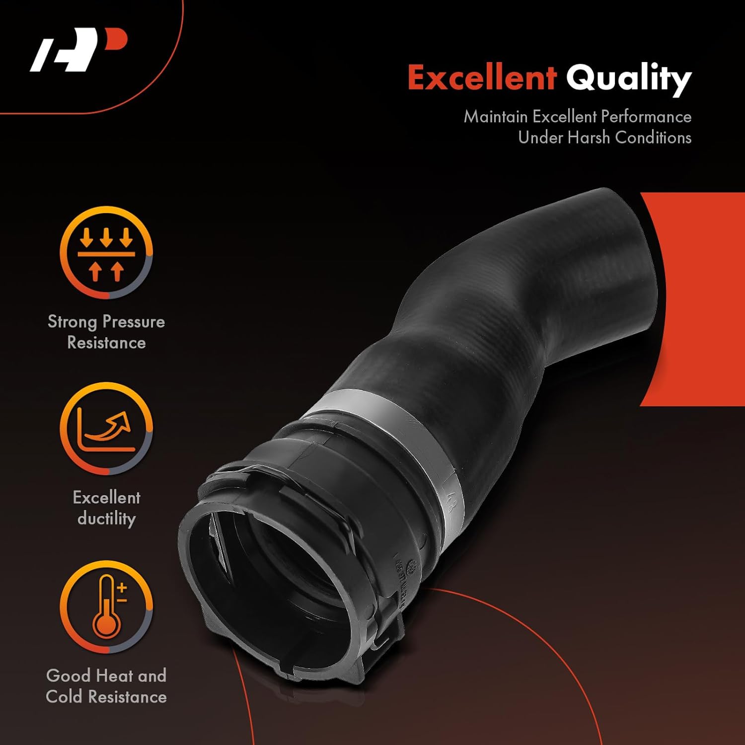A-Premium Engine Radiator Coolant Hose Compatible with Volkswagen Tiguan 2009-2016 L4 2.0L, Replace# 5N0121051C