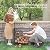 VIVOHOME 3ft Heavy Duty Indoor Outdoor Firewood Storage Log Rack 3ft Waterproof Firewood Log Rack Cover, Heavy Duty 600D Oxford Outdoor Wood Storage Holder Cover