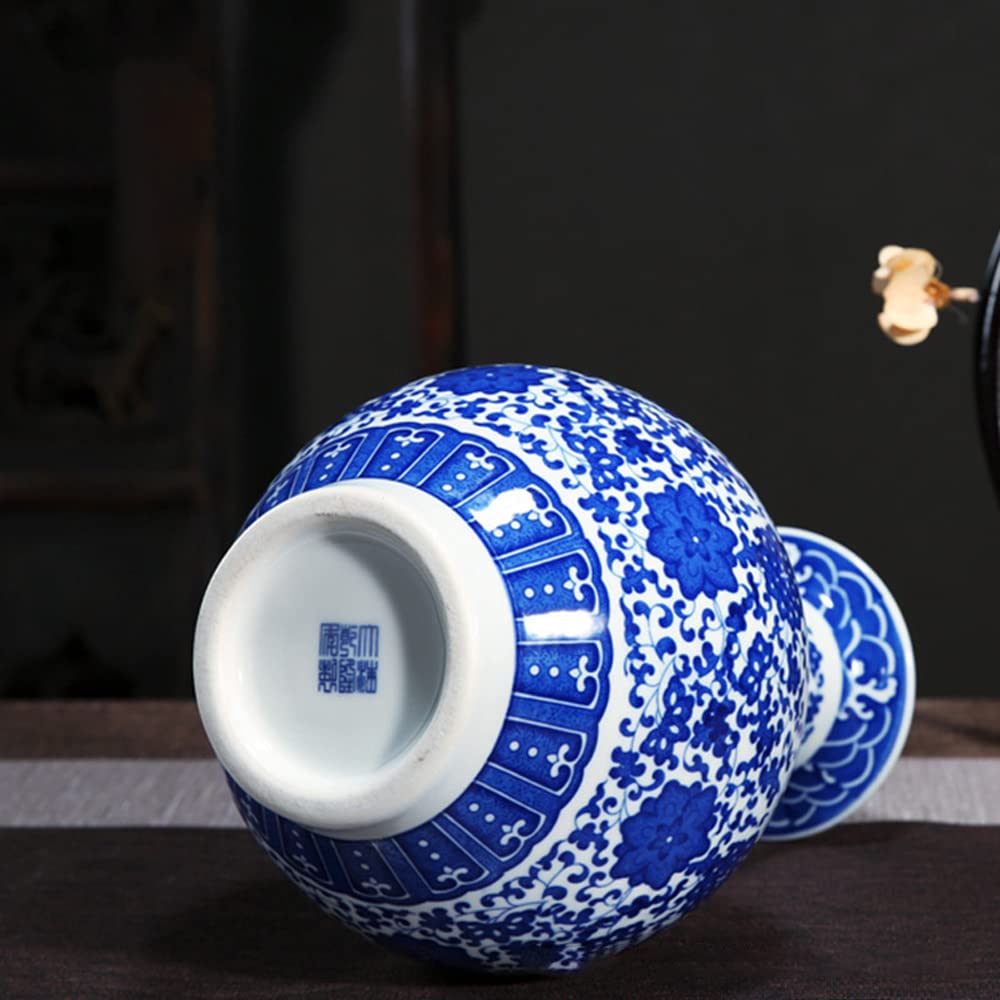 青と白の陶器製花瓶 Amazon.co.jp: 景徳鎮の青と白の磁器の花瓶 陶器と磁器の花瓶