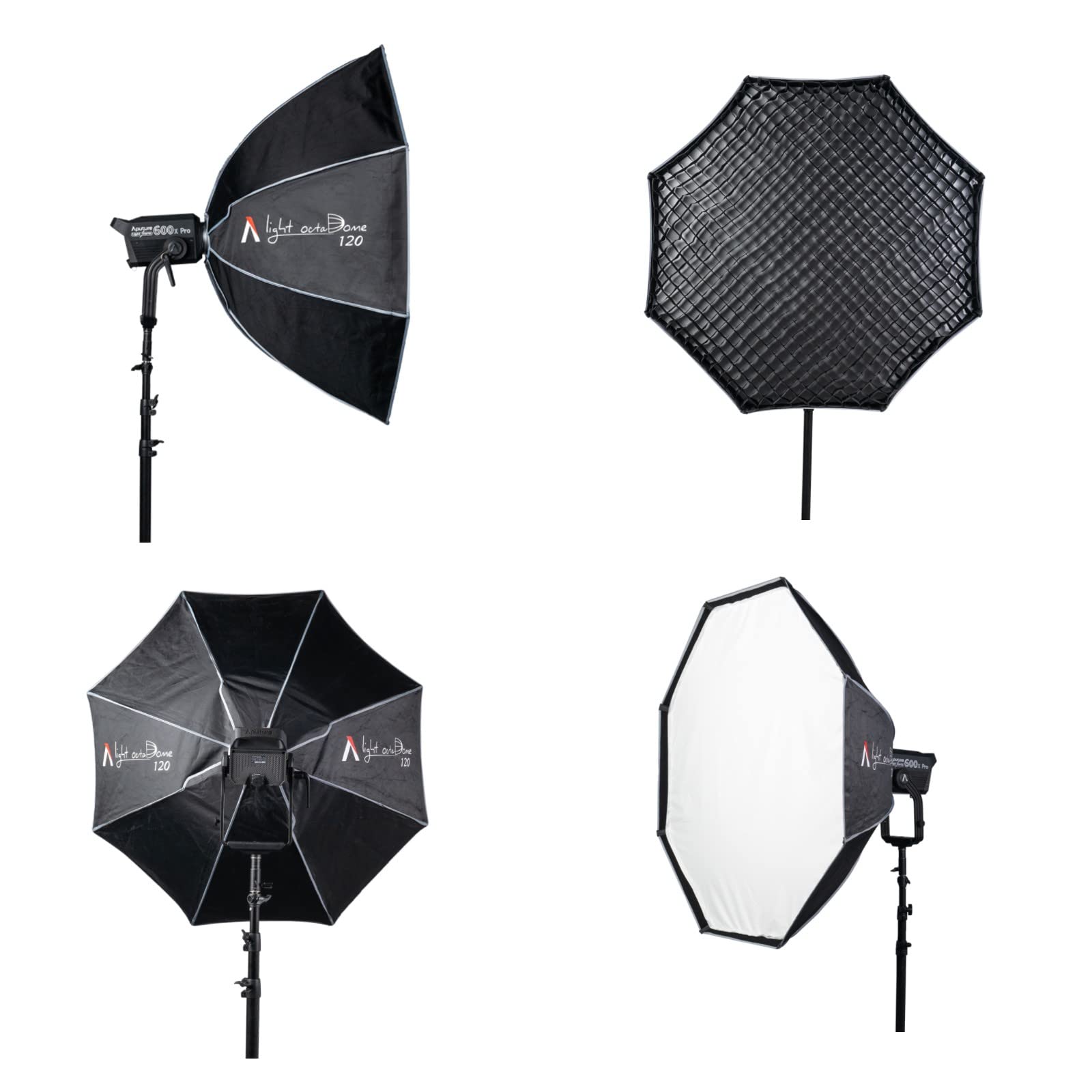 Amazon | Aputure Light OctaDome 120cm 八角形ソフトボックス 
