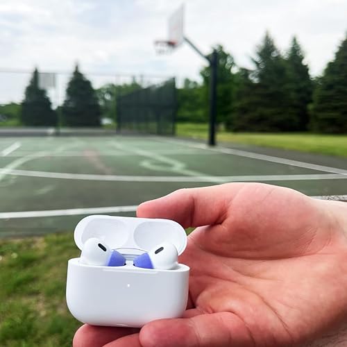 Miniatura 3 de Comply Almohadillas de espuma para Apple AirPods Pro Generation 1 y 2, color azul eléctrico, máxima comodidad  Ajuste inquebrantable  Grandes, 3