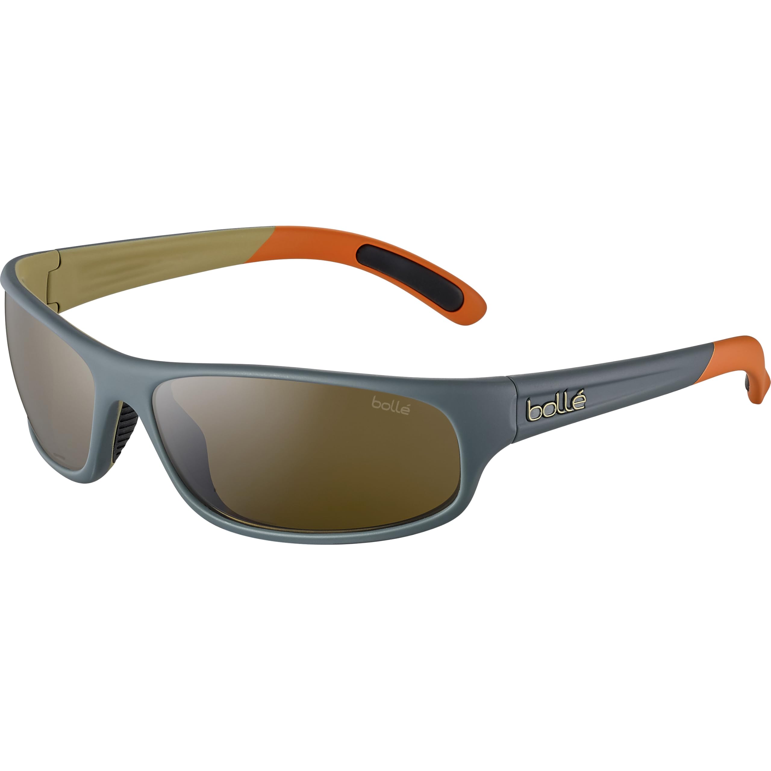 Bollé ANACONDA Trail Shadow Grey - Brown Polarized - Sonnenbrillen - Brown Polarized - Größe M - Unisex - Erwachsene