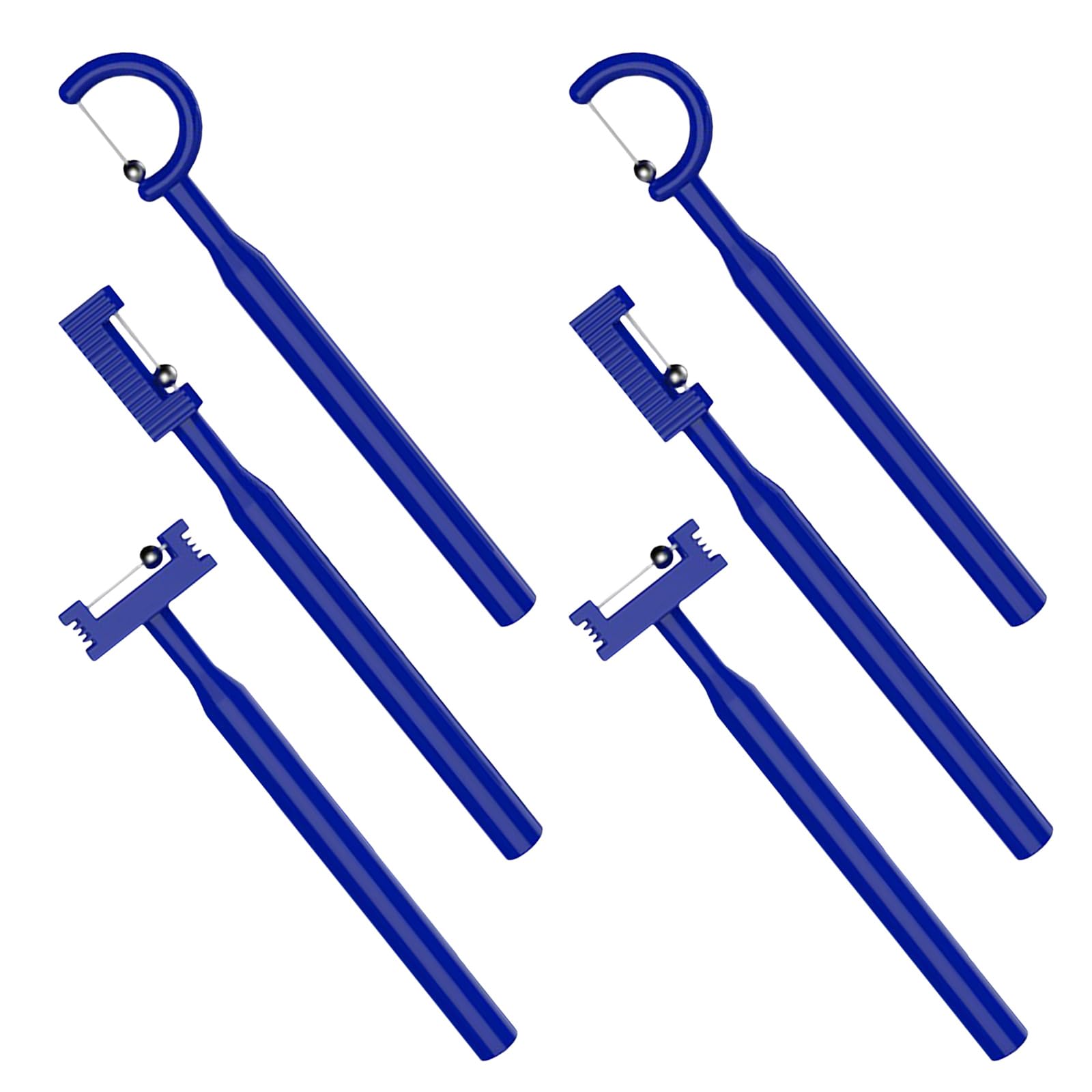 6pcs Tongue Trainer Set for Speech Therapy Oral Motor Therapy Tools for Tongue Tip Exercise Flexible Safe Training Device for Speech Rehabilitation