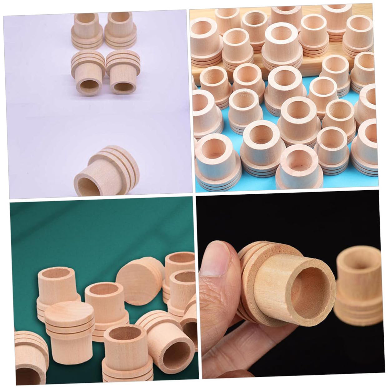 GARVALON 20pcs Moxibustion Sticks Extinguisher Moxibustion Device for Wooden Moxa Fire Extinguisher for Massage Accessories