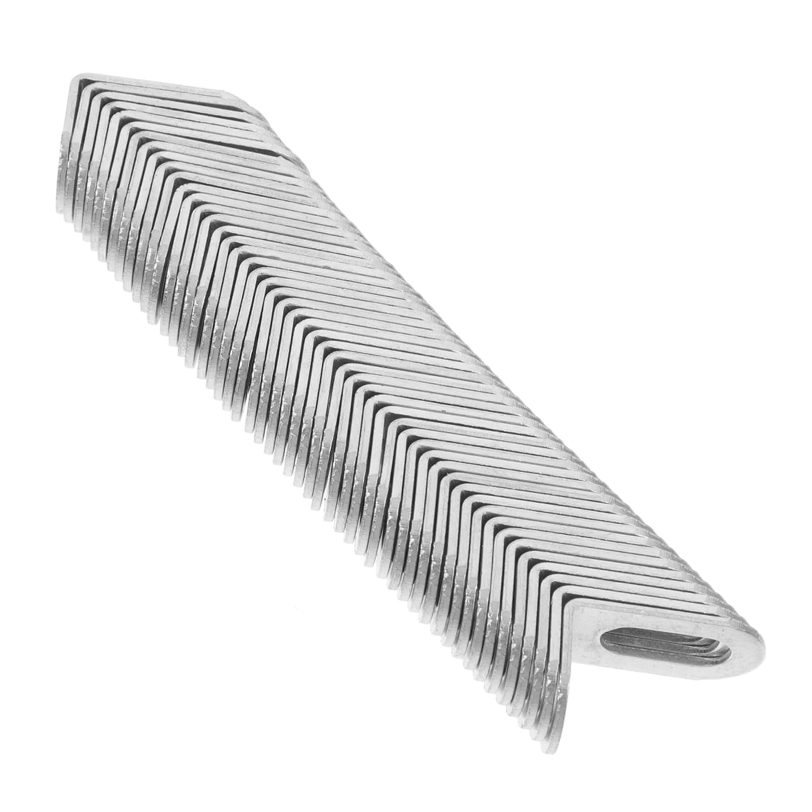 KICHOUSE Wood Shelf Bracket White Zinc Coating 50pcs l Brackets for Shelves Right Angle Bracket Easy to Assemble