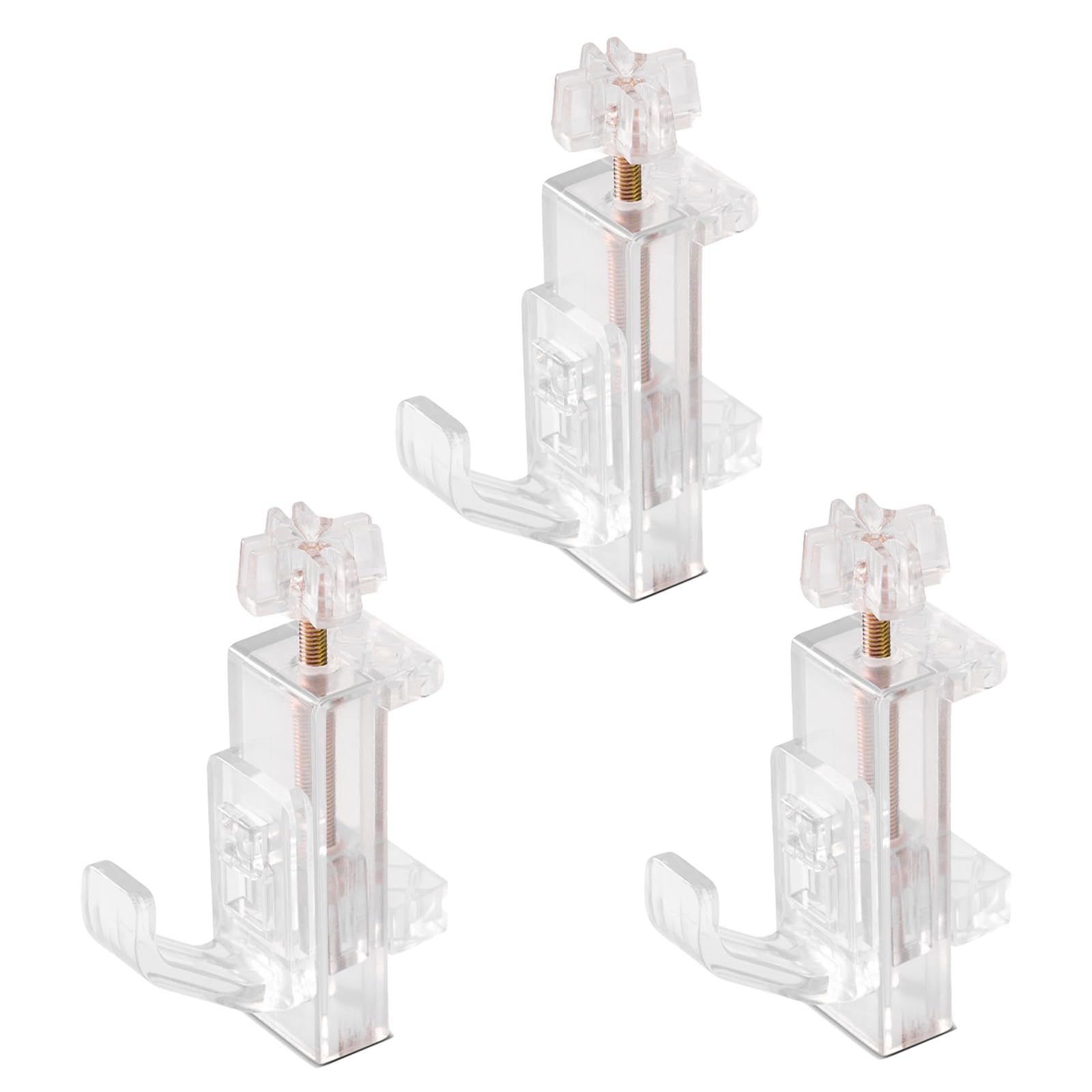 Direction Mounting Hook for Door Closets and Window Strong Acrylic and Copper Materials Acrylic Copper Hook
