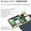 Raspberry Pi 5 16GB Starter Kit 128GB Ultra Edition 45W Power Supply Official Case With Fan 4K Micro HDMI Cable 1M Aluminum Heatsink