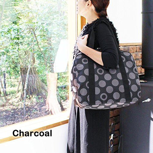 Hanna Hula ジムトートバッグ チャコール TNS-GYT-10
