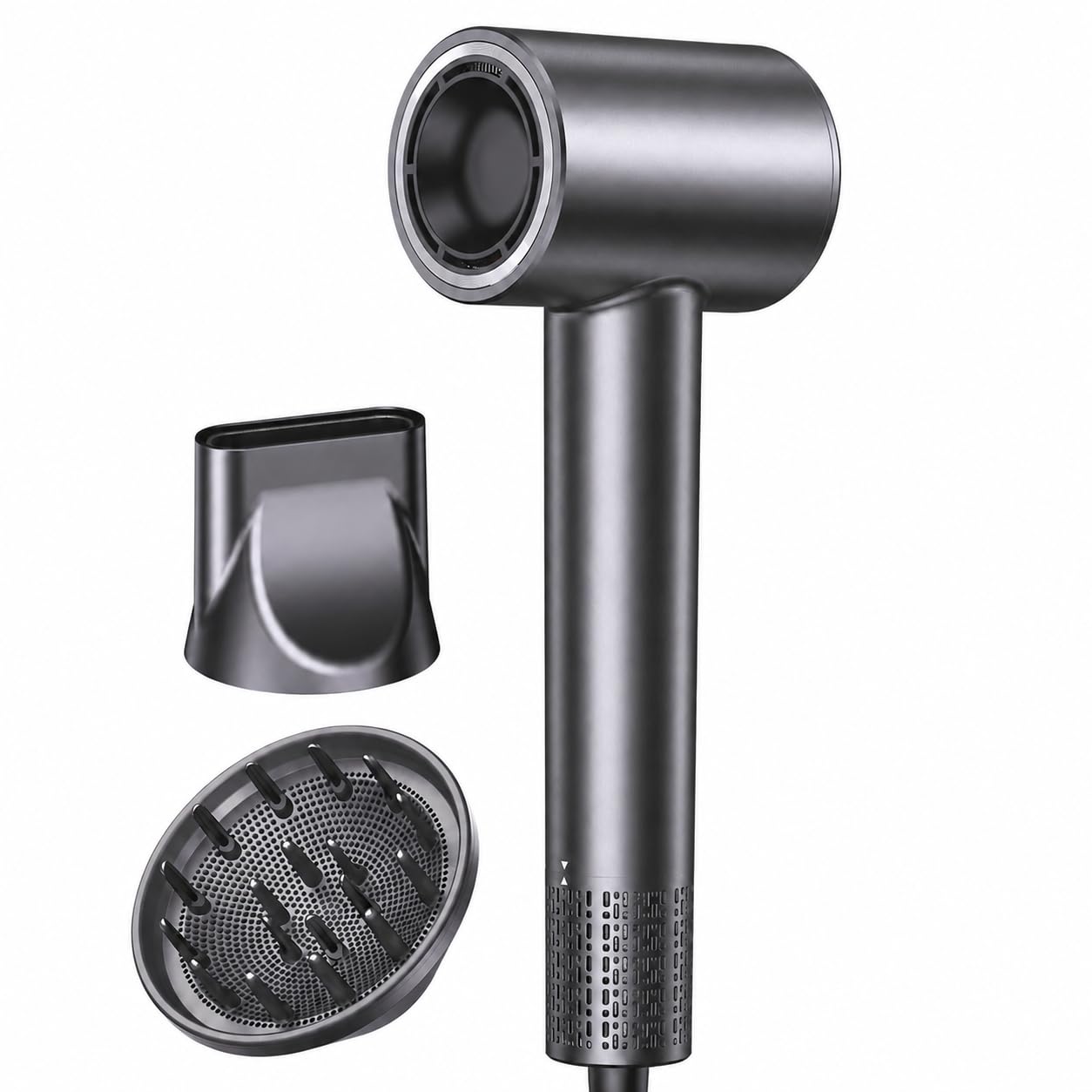 Photo 1 of Dual Voltage Travel Hair Dryer, 170,000 RPM High-Speed Blow Dryer for Fast Drying,500M Ionic Hairdryer with Diffuser for Women & Men,Thermo-Control & Lightweight,Quiet,European International 100-240V