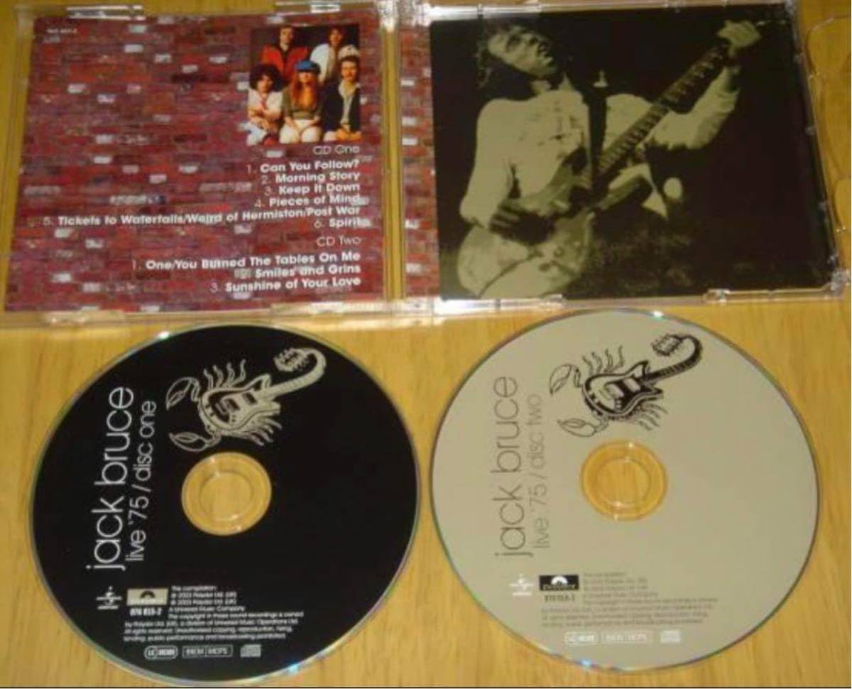 MICK TAYLOR参加！JACK BRUCE BAND/LIVE '75 Amazon.co.jp: 2CD！MICK TAYLOR/ミック・テイラー 参加！JACK BRUCE