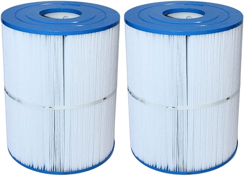 DPM Heavy Duty Replacement Spa Cartridge for Hot Springs Spas/Watkins MFG Tiger River Caldera Spas 65 Sq Ft | Made in USA | Compatible/Replacement for C-8465 31114 71827 71828 FC-3960 PWK65 (2 Pack)