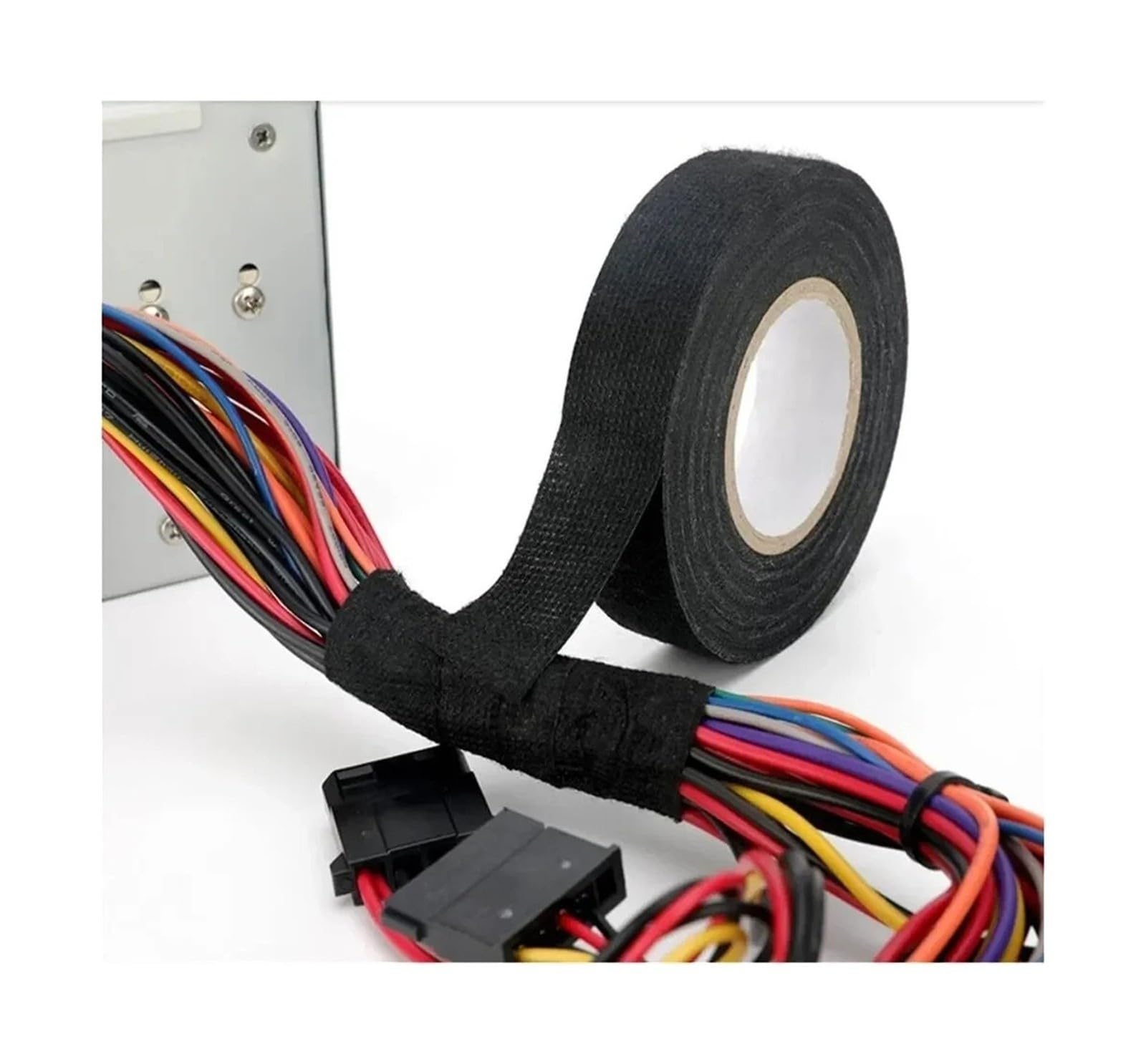 15 Meter Heat-resistant Retardant Tape Coroplast Adhesive Cloth Tape | Electrical Tape(15MX10_15MM)
