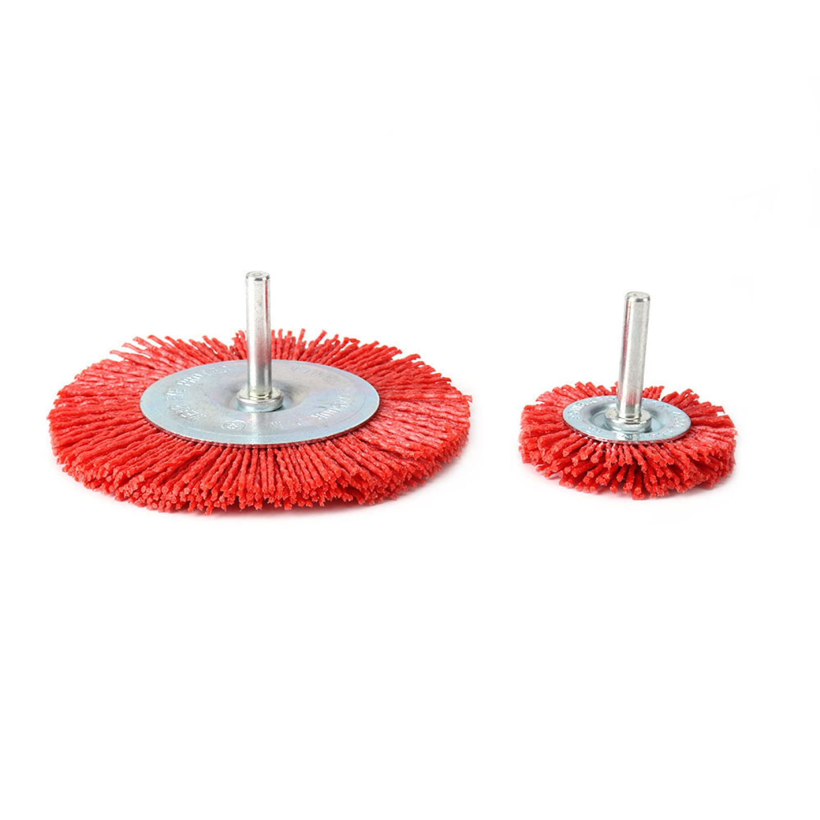 Set Di 5 Spazzole A Tazza In Nylon Spazzola Per Ruote In Filo Abrasivo Per Trapano Utensile Rotante Lucidatura Del Legno Gambo Da 6 Mm