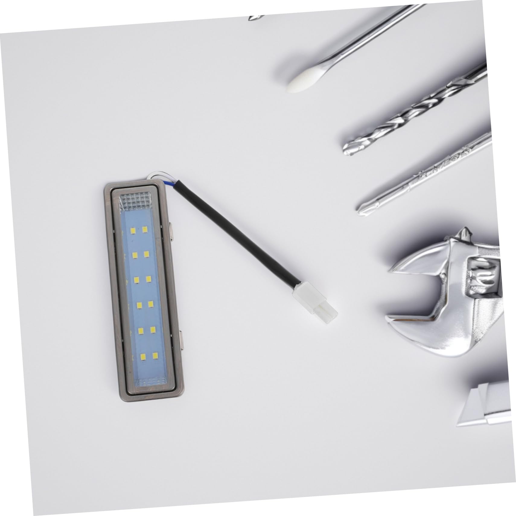 Led Dunstabzugshaubenlicht Rechteckige Ersatzlampe FüR KüChenherd Und Unterhaubenbeleuchtung Helle Rauchventilator Lampe Mit Langlebiger Legierungskonstruktion(Anwendbare Spannung: 12,00 V DC)