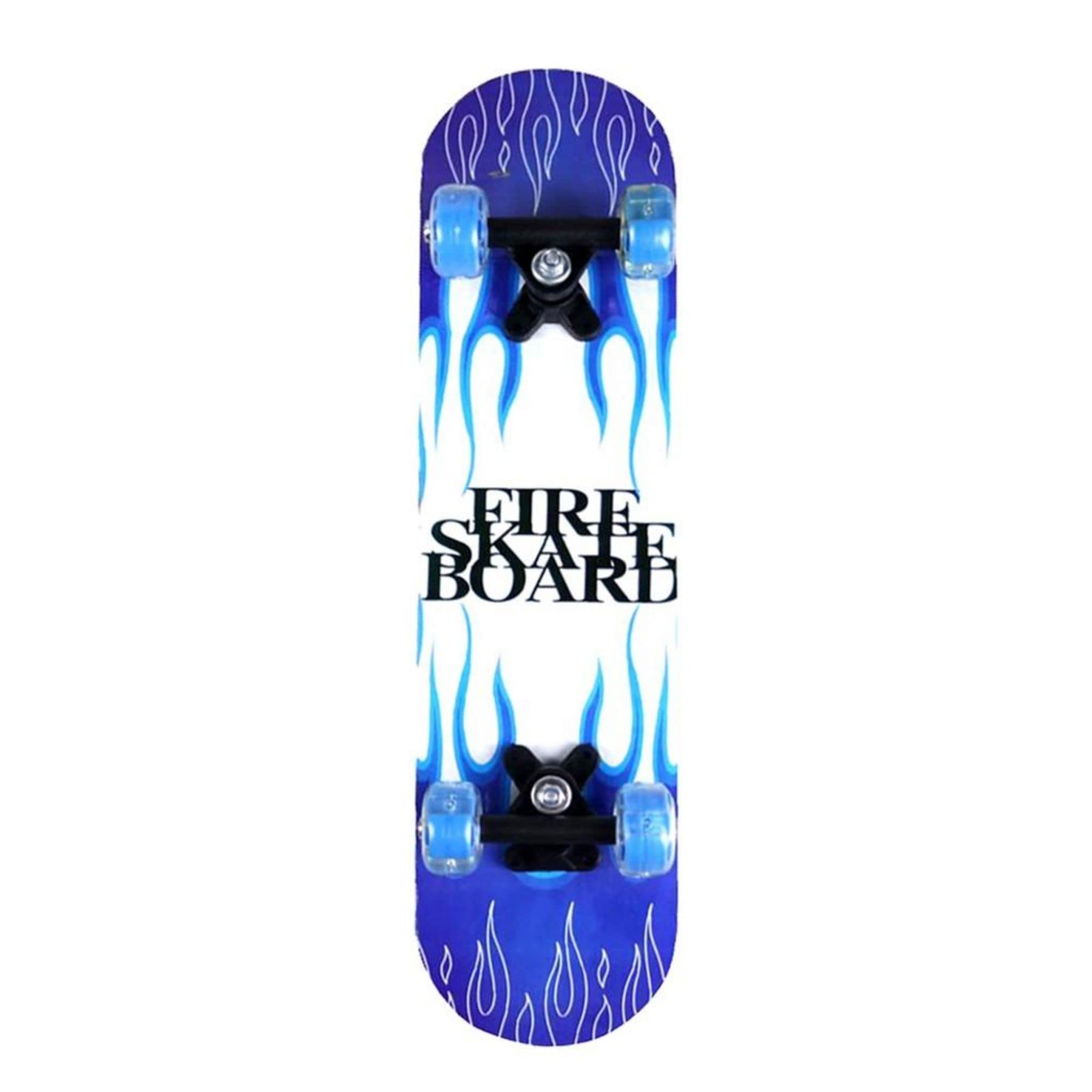 FabSports 23" x 6" inch Beginners Skateboard for Kids, Boys & Girls (6 Years & Above), Blue-Fire Skate Board (B0B2PYRL22) Amazon Price History, Amazon Price Tracker