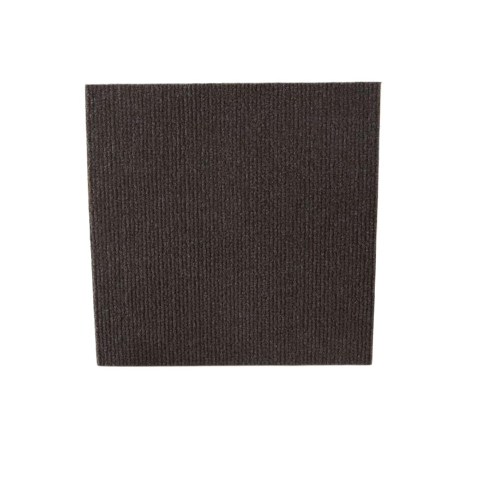 Rutdcjkne Brown Carpet Tiles Peel And Stick, Self Adhesive Carpet Tiles Multicolor 30X30cm 4-32 Pcs Soundproof Office Floor Mat(,30X30cm 30Pcs)