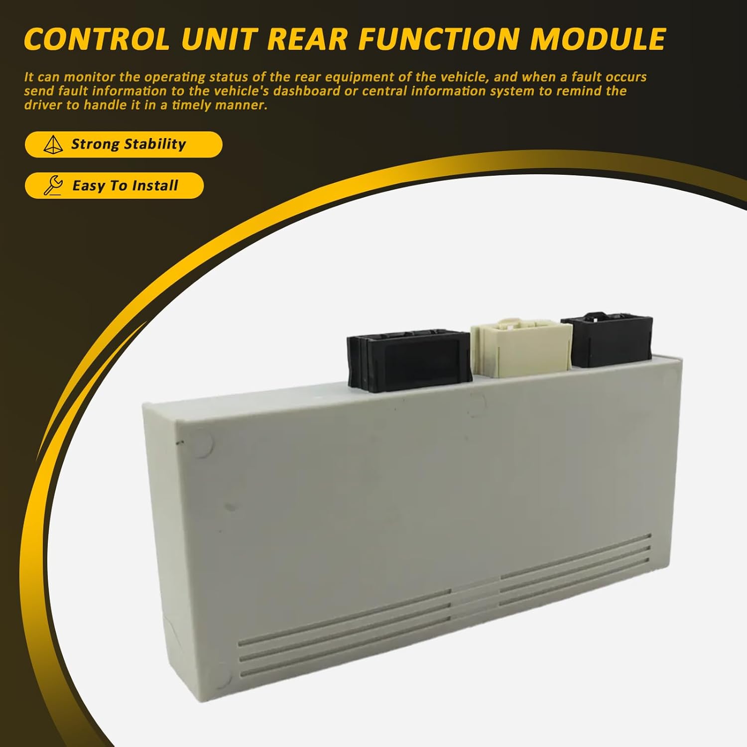 61357394649 Control Unit Rear Function Module Compatible with BMW 520i 523i 528i 535i 550i 730Li 740Li 750Li 760Li X3 X4 for Rolls-Royce RR4 RR6 RR5 Replacnt# 61357365902 61357327886