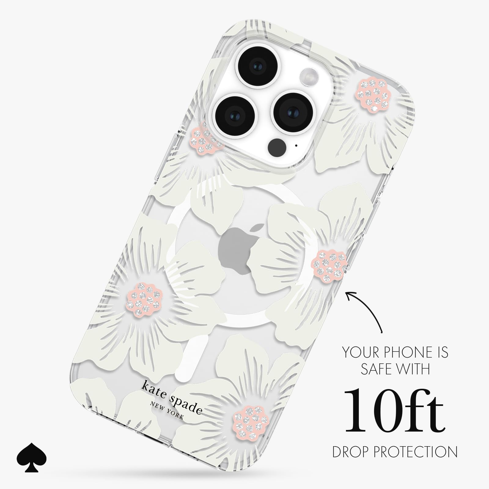 kate spade iPhone15 Pro ケース Amazon.com: kate spade new york iPhone 15 Pro Case, Compatible