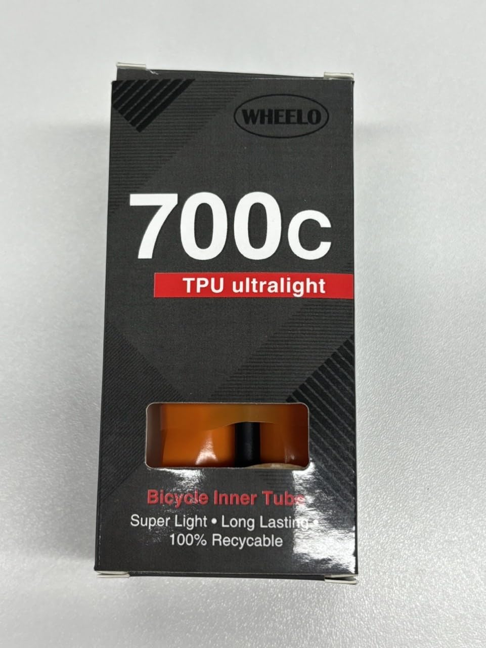 Hycline 2er-Pack TPU Fahrrad Schlauche: 700x18-32C (28 Zoll) Rennrad Unisex Ultraleichter Schlauch Presta-Ventil 45mm/65mm/85mm with 2 Reifenheber
