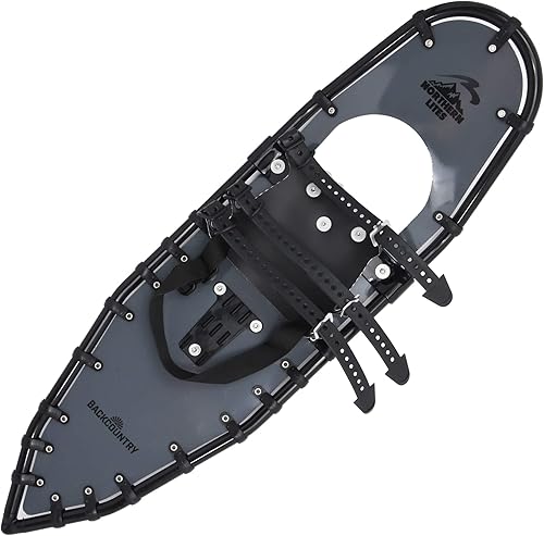 Del Norte Lites Backcountry raquetas, negro, talla única