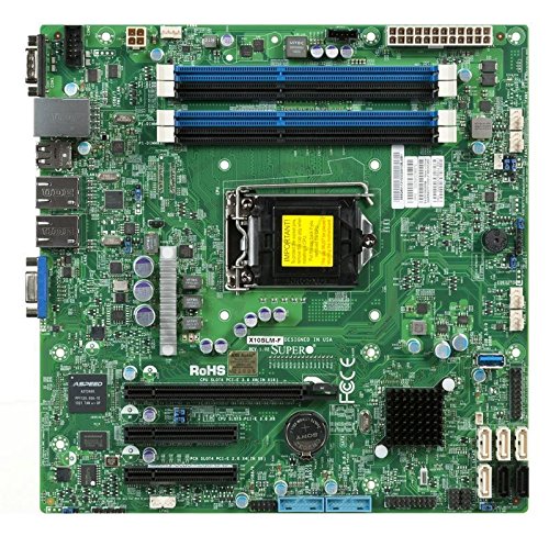 X10SLM+-F-B - SUPERMICRO X10SLM+-F-B Supermicro X10SLM+-F-B LGA1150/ Intel C224 PCH/ DDR3/ SATA3&USB3�B