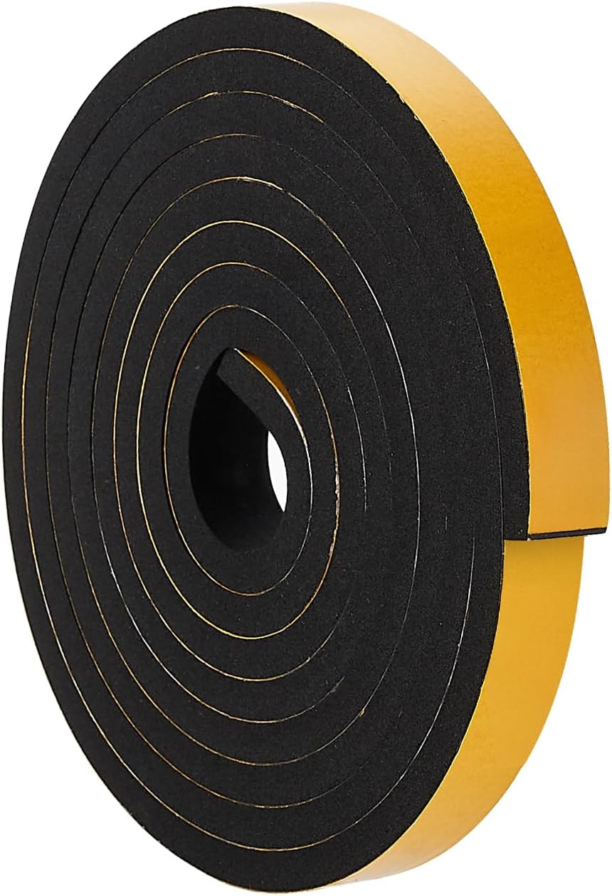 Weather Stripping Door Seal Strip 1"W * 3/8"T, Door Insulation Strip