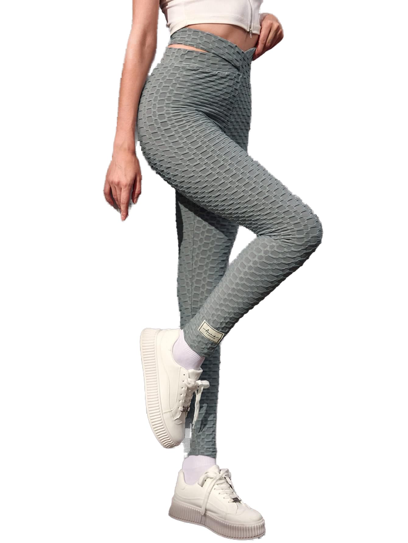レッグウェア papier / Hope you like leggins/grey papier / Hope you like leggins/grey