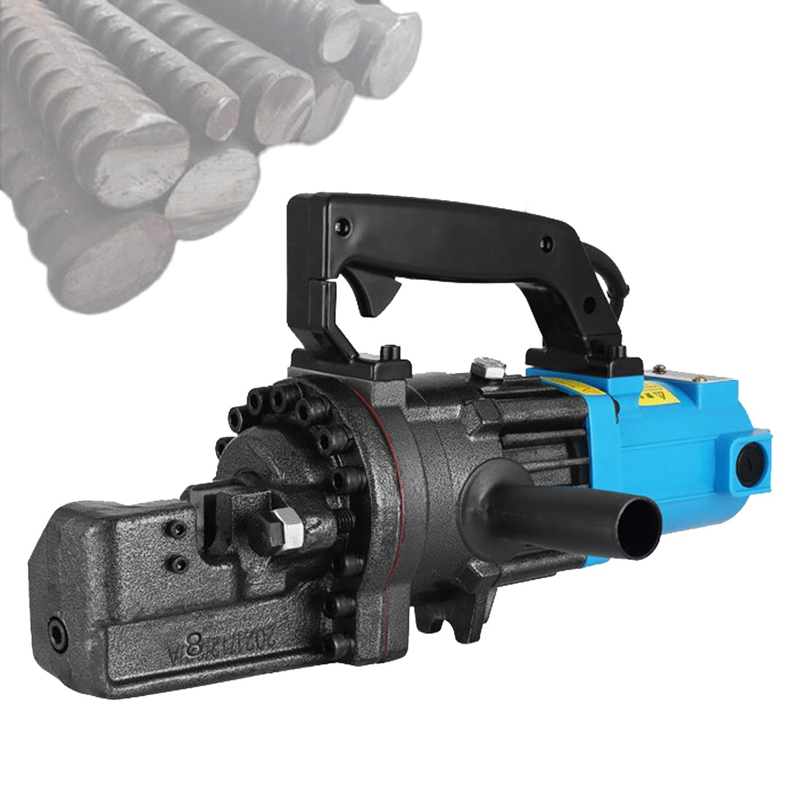 Cortadora De Varillas De Refuerzo HidráUlica EléCtrica, 1300 W, hasta 4-22 Mm En 3,5 Segundos,con Tornillos De Molde, para Acero Redondo Y Varillas Corrugadas RC-20