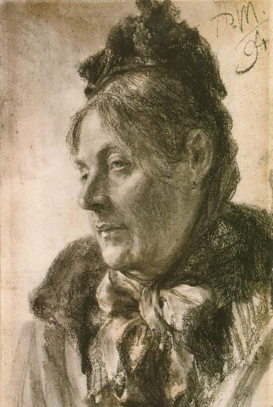 Cuadro decorativo de Adolph von Menzel: lienzo mural de 60x90cm para paredes interiores