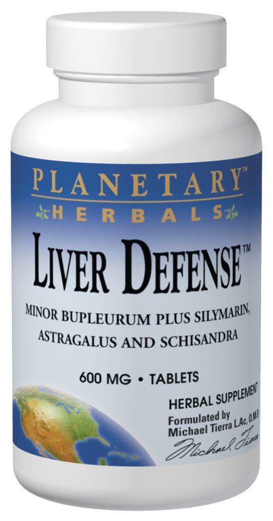 Planetary Formulas Liver Defense, 600 mg, Tablets, 120 tablets