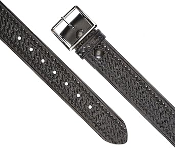 'Aker Leather B08 Garrison Belt, 1-1/2'' Width'