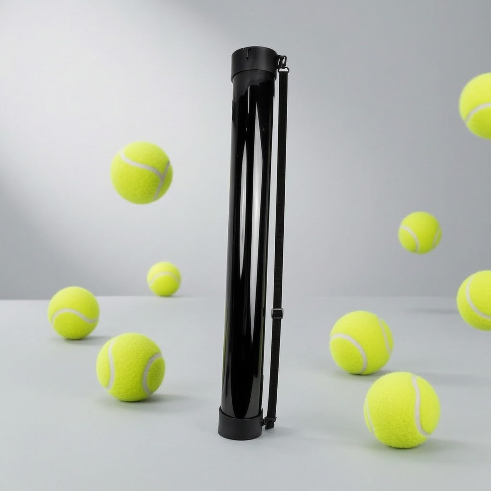 Leicht Pickleball-Sammler Robustes verdicktes PVC-Material, ballsammelrohr, für balltraining, Tennis