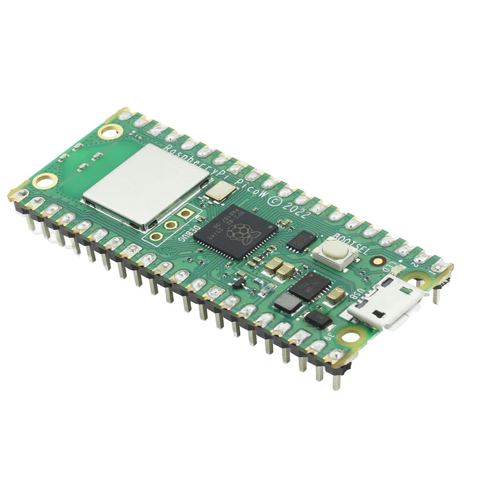 Raspberry Pi Pico W - Wireless with Headers