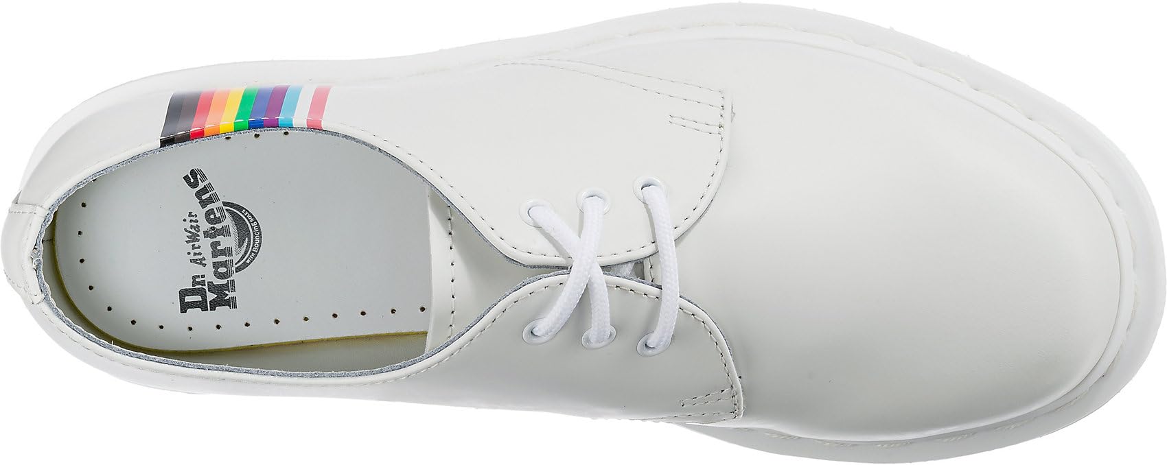 Dr. Martens 1461 for Pride White Smooth UK 4 (US Men
