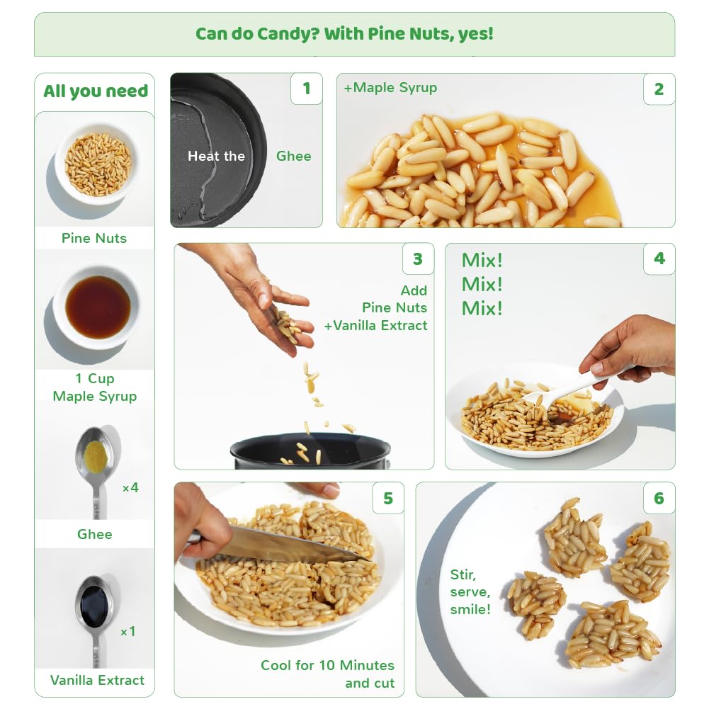 Flyberry Gourmet Pinenuts, 100g - Image 4 thumbnail