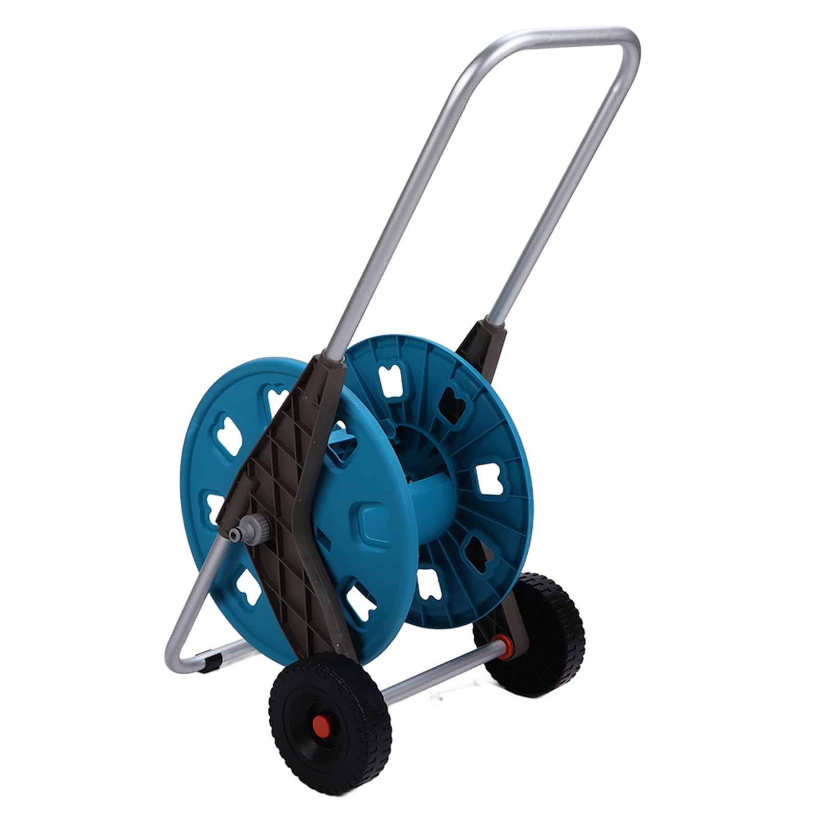 Generic Wózek na Bęben na wąż Ogrodowy Wygodny Wózek do Podlewania Podwórkach ABS+PP+aluminium