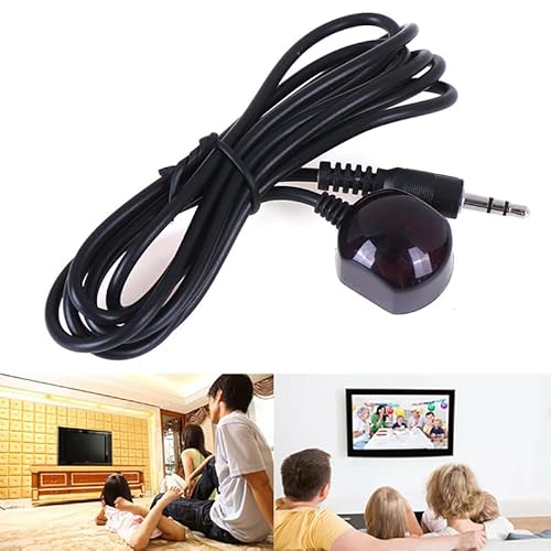 Herfair 4330159604 Ir Receiver Cable 10Ft Infrared Remote Control Extender Repeater Cable With 3.5Mm Jack Plug Ir Emitter For Spectrum Motorola Arris Xfinity Comcast Verizon Fios Other Stb - Set Top Boxes thumb #3