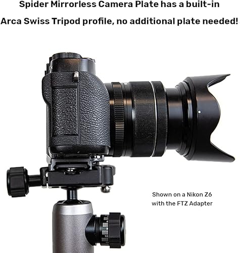 Miniatura 4 de SPIDER HOLSTER Juego de fundas para cámara Spider X para llevar una cámara profesional sin espejo con funda de cámara autobloqueante con clip