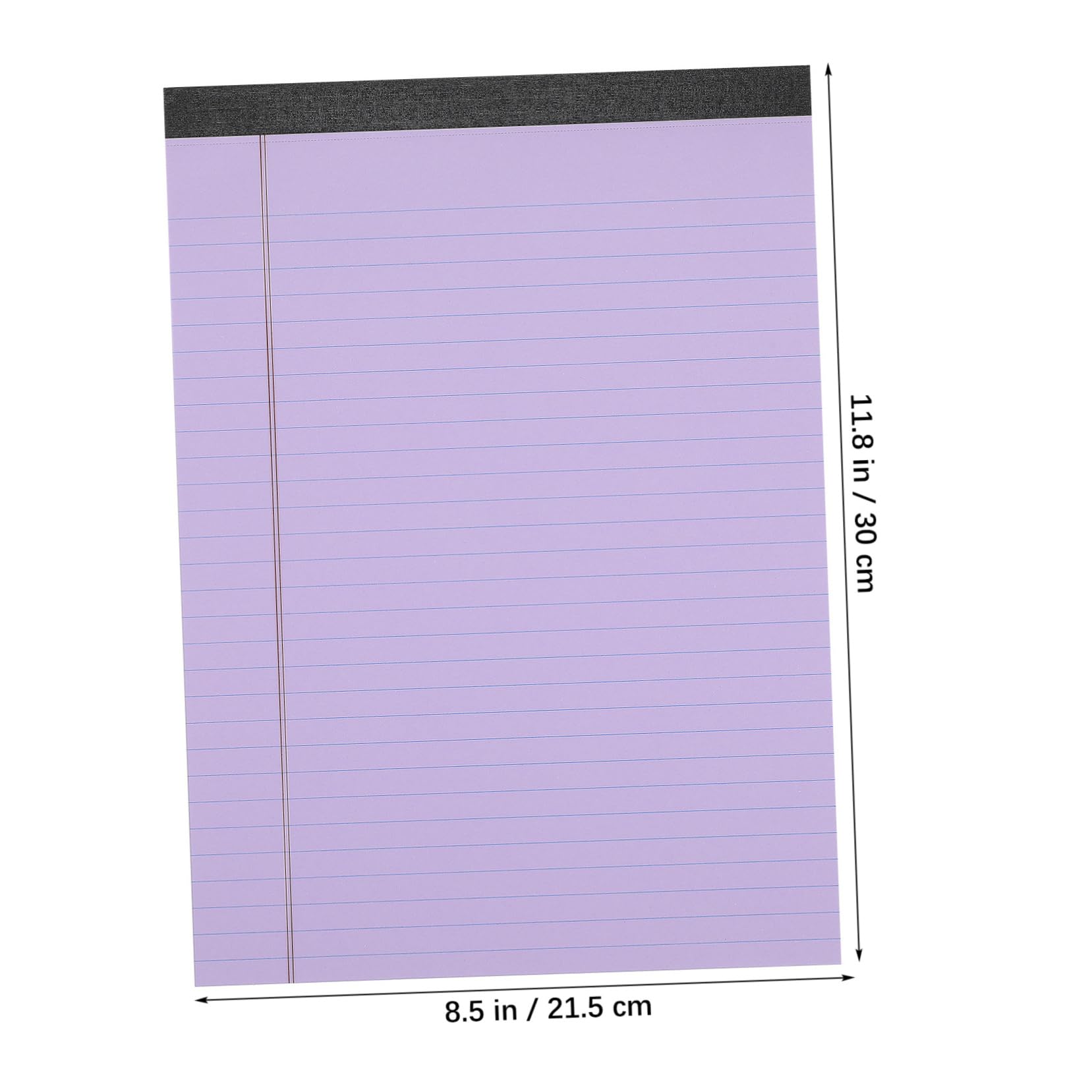 6 Stück Papier Notizblöcke mit Elegantem Design für Büro | Glatte Schreibfläche, Wenig Tintenverlauf, Reichlich Seiten für Studium und Skizzen, Einschulung Deko