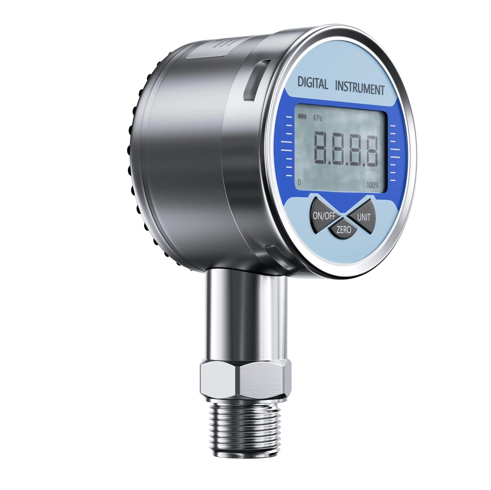 1 szt. 0,5% hydrauliczny miernik ciśnienia 60 mm cyfrowy manometr M20 * 1,5 ciśnieniomierz 0-5 Mpa 0-10 Mpa manometr mechaniczny (NPT1-2,0-10 MPa)